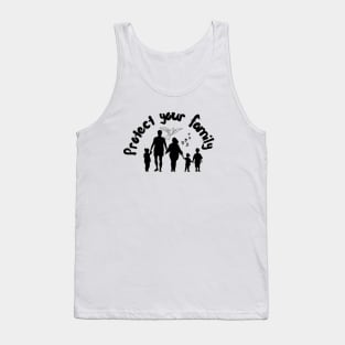 Protect your family from the beast Tank Top